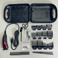 WAHL Multi-Purpose Grooming Kit Men Extreme Power & Easy Clean Blades Red 79607 - Unlimited Barber and Beauty Supply