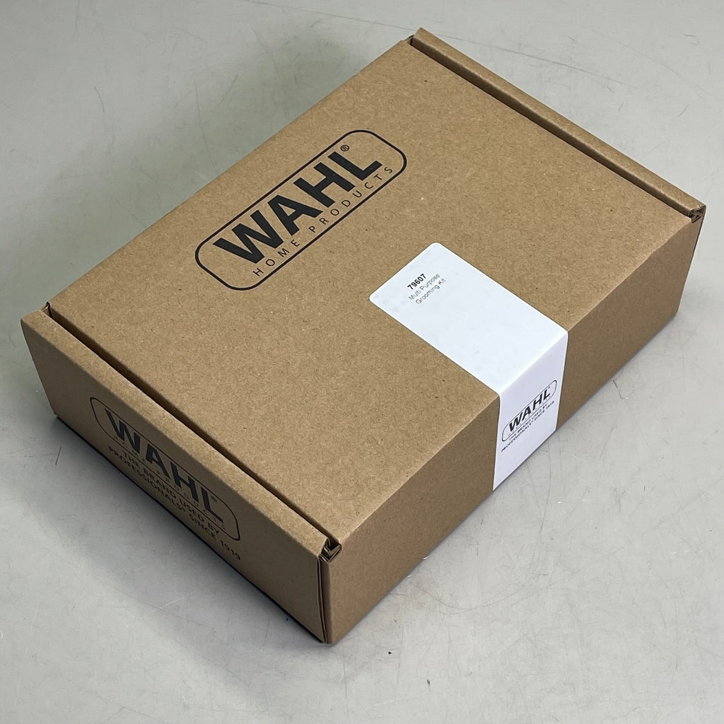 WAHL Multi-Purpose Grooming Kit Men Extreme Power & Easy Clean Blades Red 79607 - Unlimited Barber and Beauty Supply