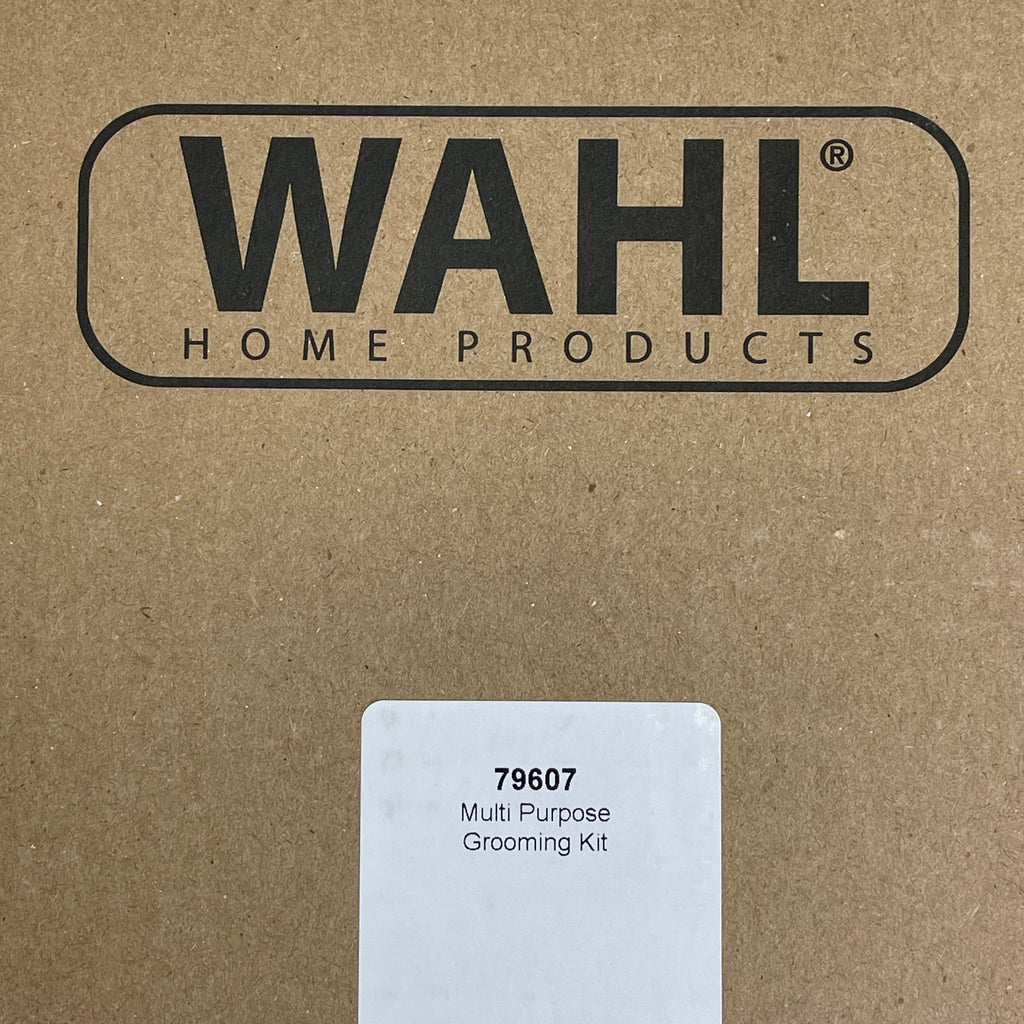 WAHL Multi-Purpose Grooming Kit Men Extreme Power & Easy Clean Blades Red 79607 - Unlimited Barber and Beauty Supply