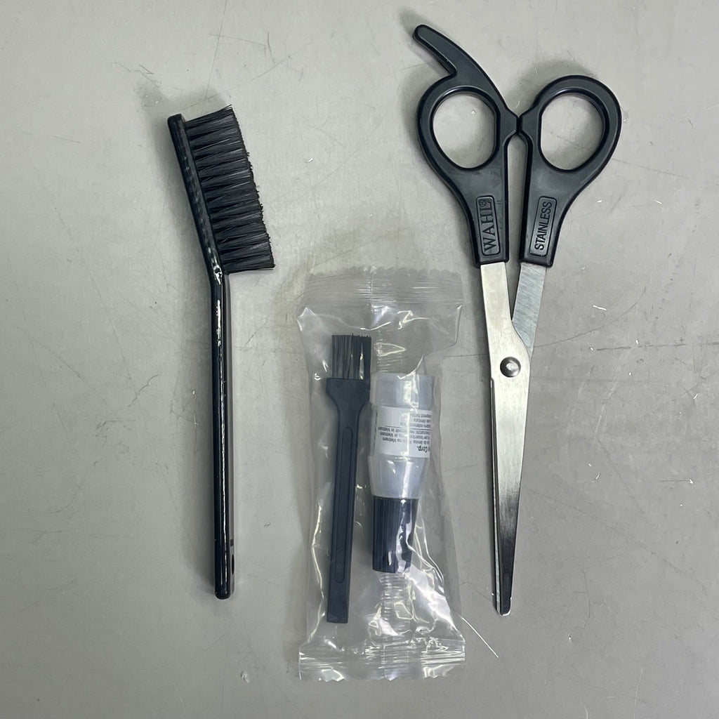 WAHL Multi-Purpose Grooming Kit Men Extreme Power & Easy Clean Blades Red 79607 - Unlimited Barber and Beauty Supply