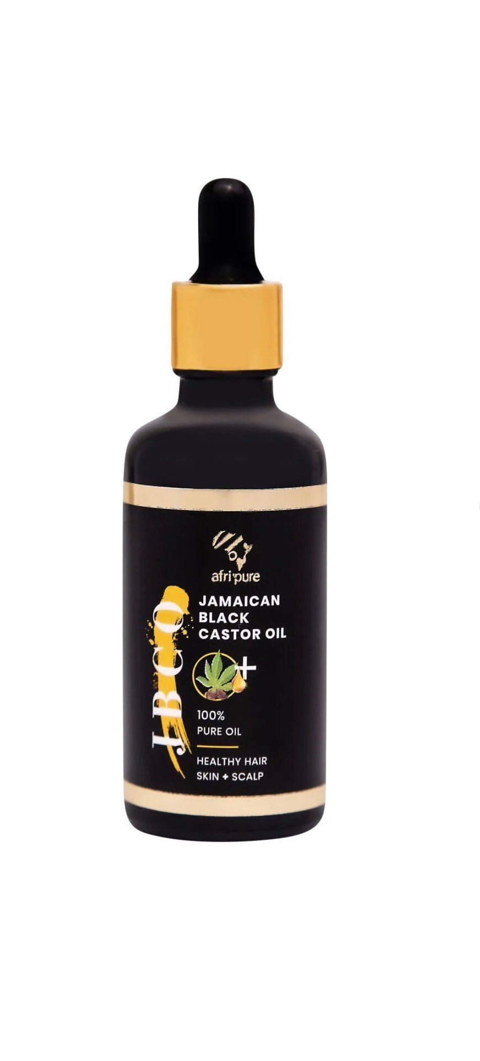 Afri Pure 100% Natural Jamaican Black Castor Oil (50ml/1.7oz)