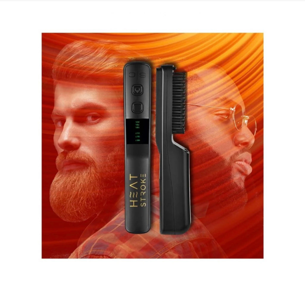StyleCraft Heat Stroke Cordless Beard & Styling Hot Brush