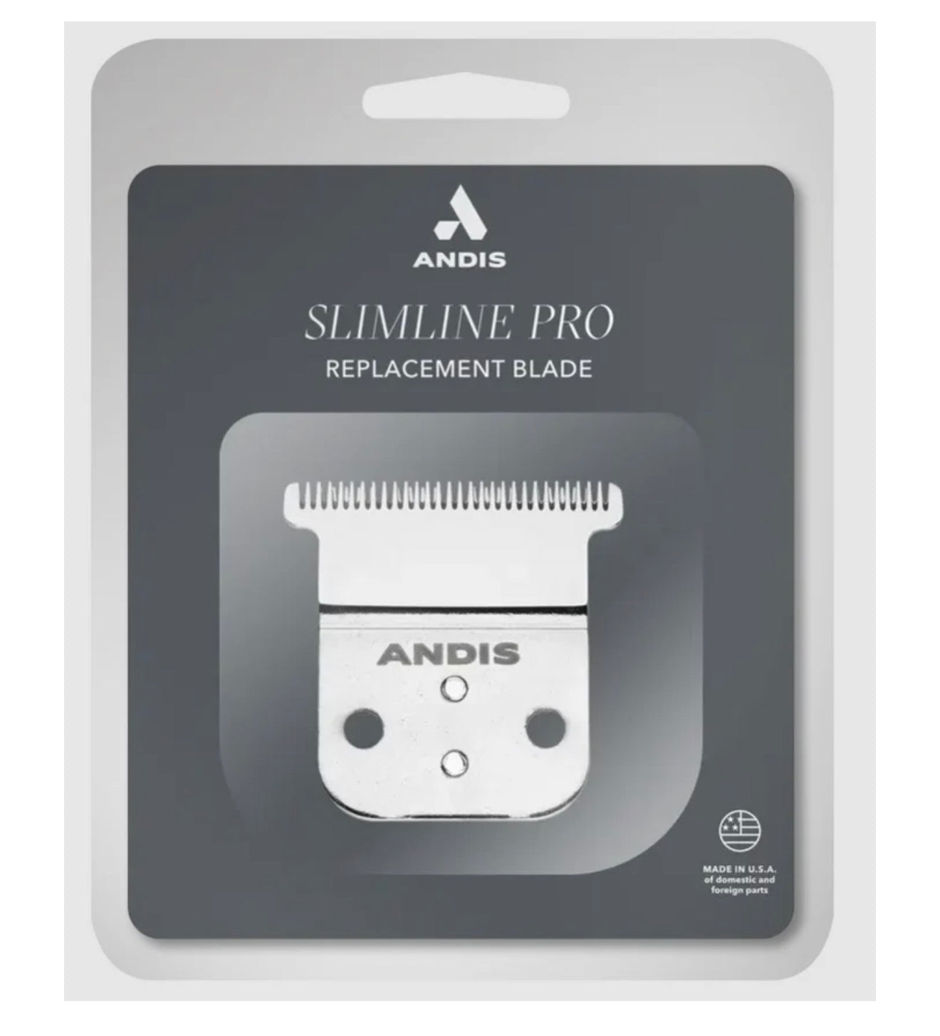 Andis Slimline Pro Close Cutting Li Trimmer Carbon-Steel T-Blade