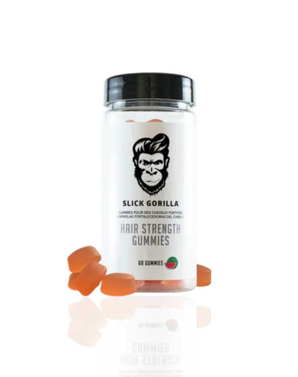 Slick Gorilla Hair Strength Gummies, 60-ct