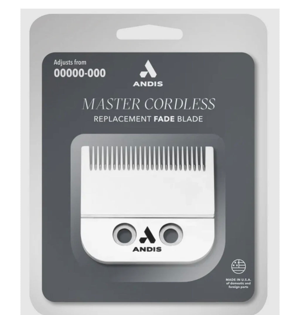 Andis Master Cordless Li Carbon-Steel Replacement Fade Blade (74045)