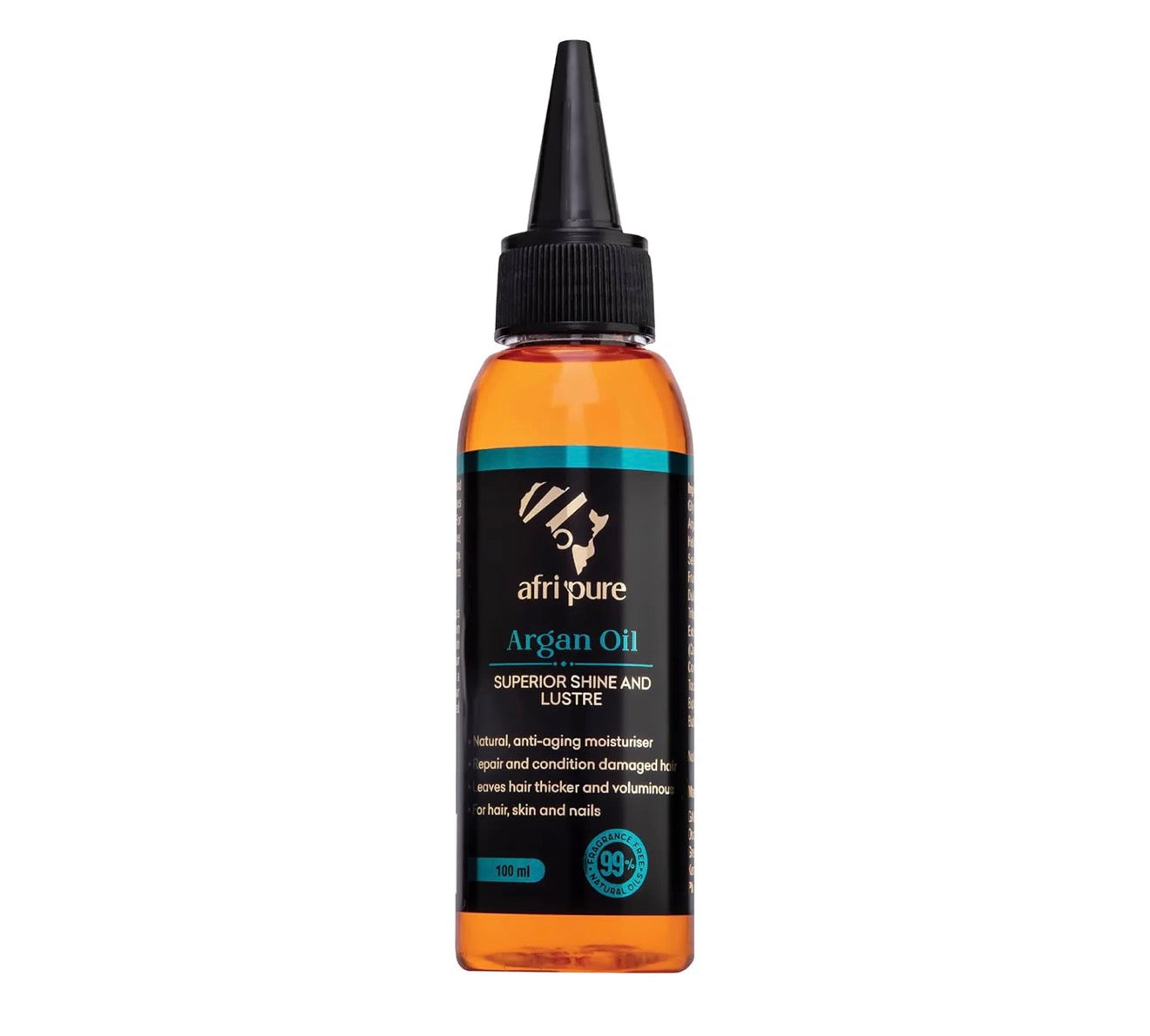 Afri Pure Argan Oil for Hair, Skin, & Nails (100ml/3.4oz)