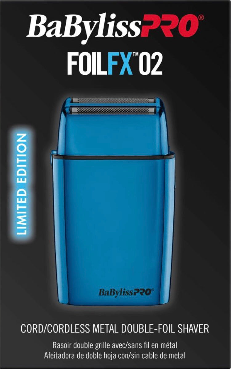 BabylissPRO BLUEFX Limited Edition Metal Lithium FX02 Shaver