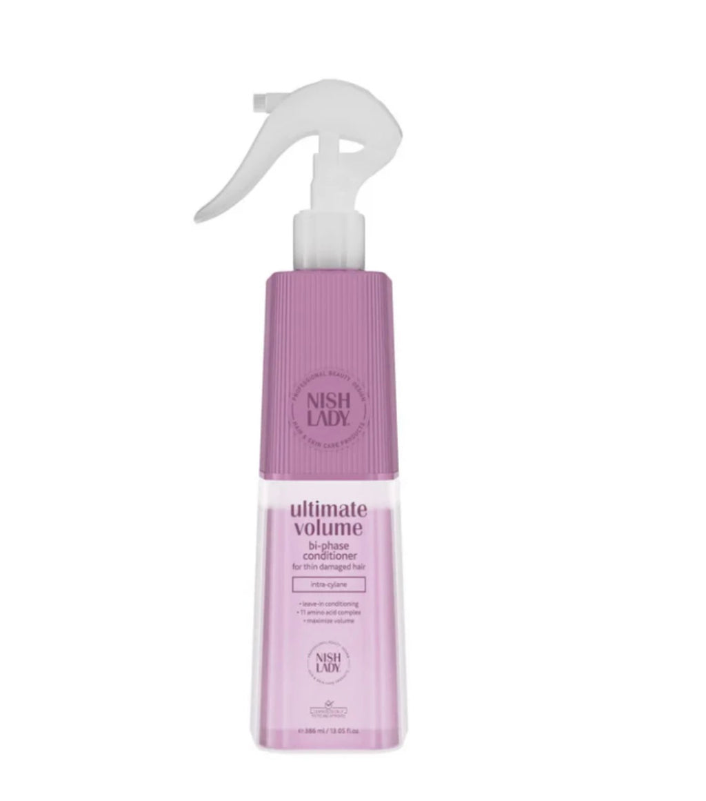 NishLady Ultimate Volume Bi-Phase Conditioner for Thin, Damaged Hair (386ml/13.05oz)