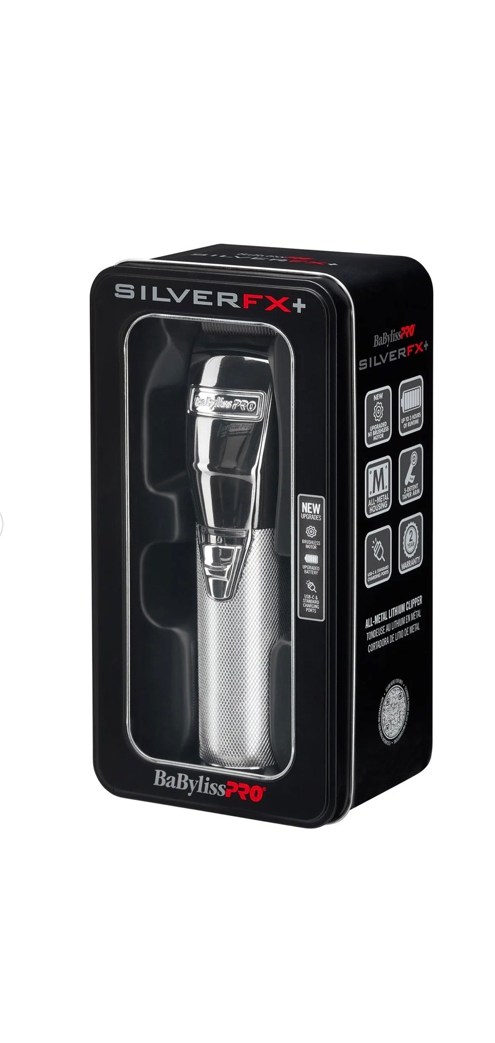 BaBylissPRO SilverFX+ Cordless Clipper