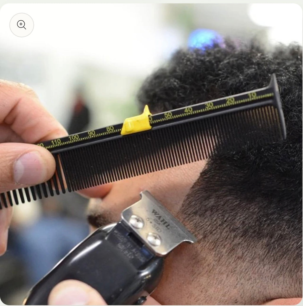 M1 Innovations RhinoComb V2.0 Carbon Fiber Precision Outlining Comb - Unlimited Barber and Beauty Supply