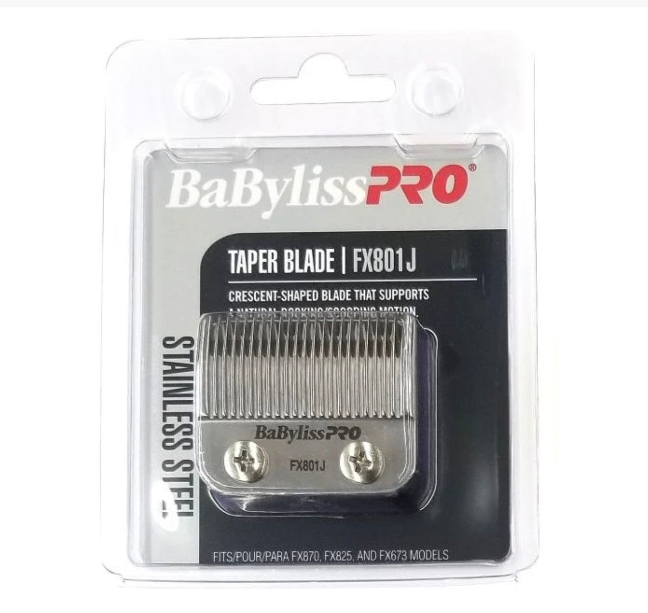 BaBylissPRO Stainless Steel Taper Replacement Blade (FX801J)