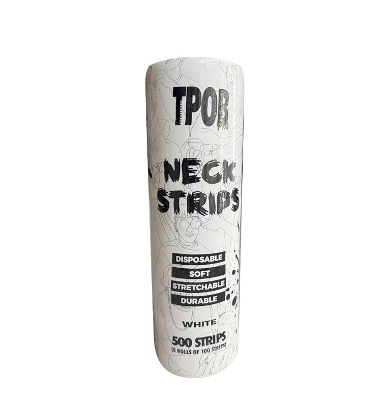 TPOB NECK STRIPS - SLIME (500 STRIPS) - Unlimited Barber and Beauty Supply