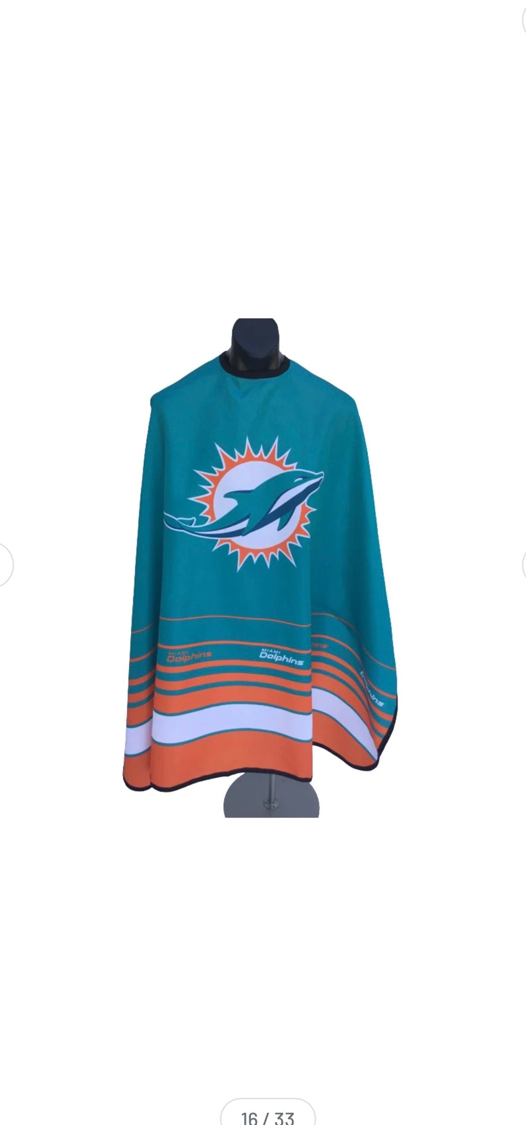 NFL Official Teams Salon/Barbershop Hair Cutting Cape