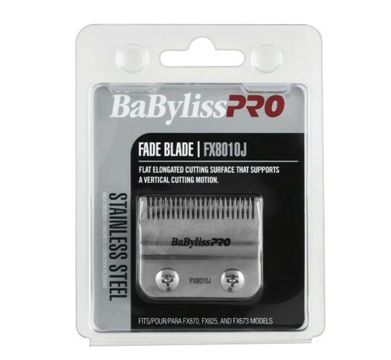 BaBylissPRO Stainless Steel Clipper Fade Blade (FX8010J)