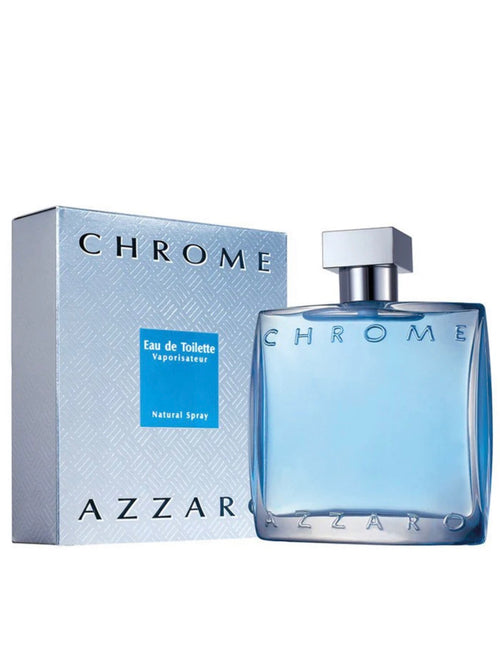 Azzaro Chrome 3.4 oz EDT for men - Unlimited Barber and Beauty Supply