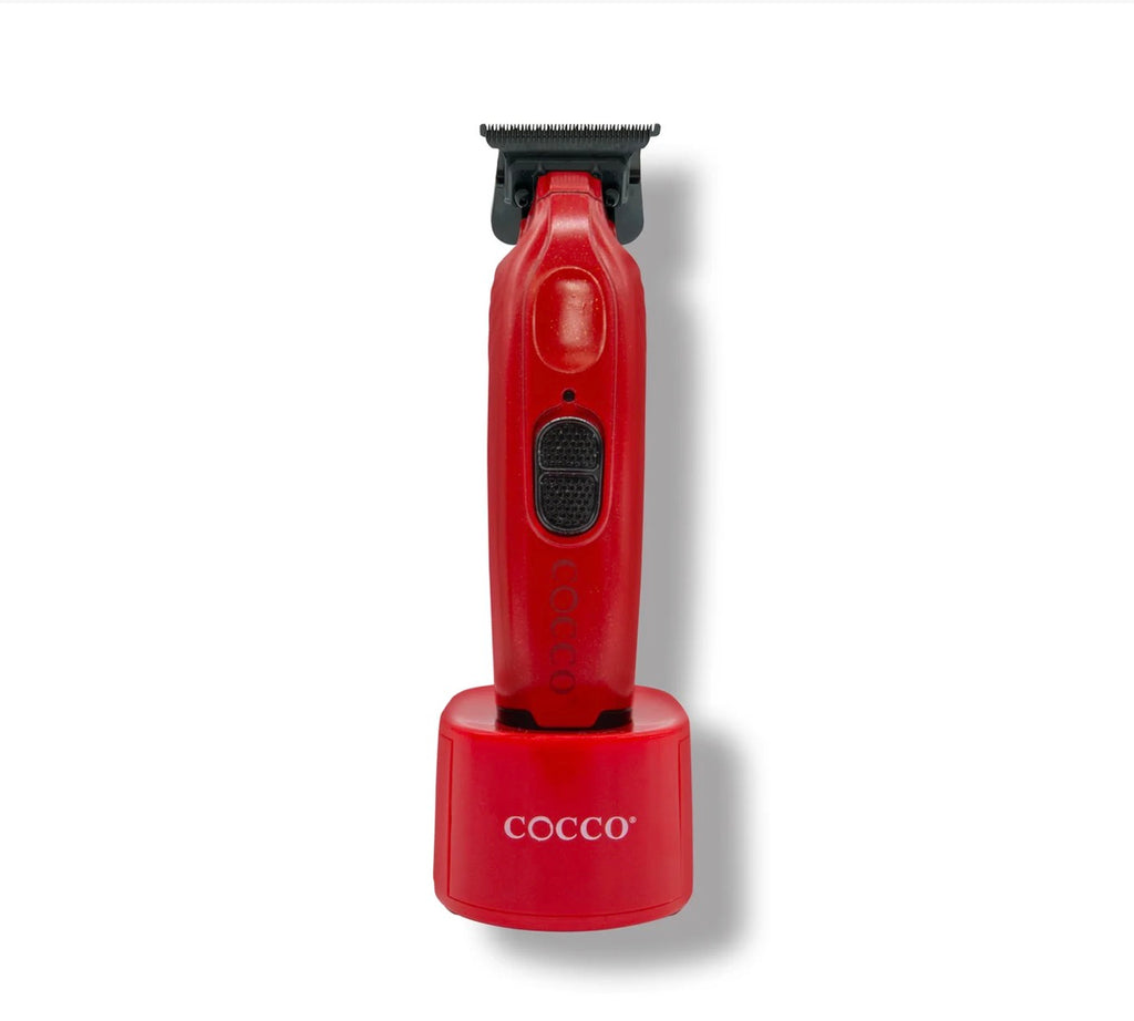 Cocco Hyper Veloce Pro Cordless Trimmer w/ Digital Gap Ambassador Graphene Blade + Charging Stand (CHVPT)