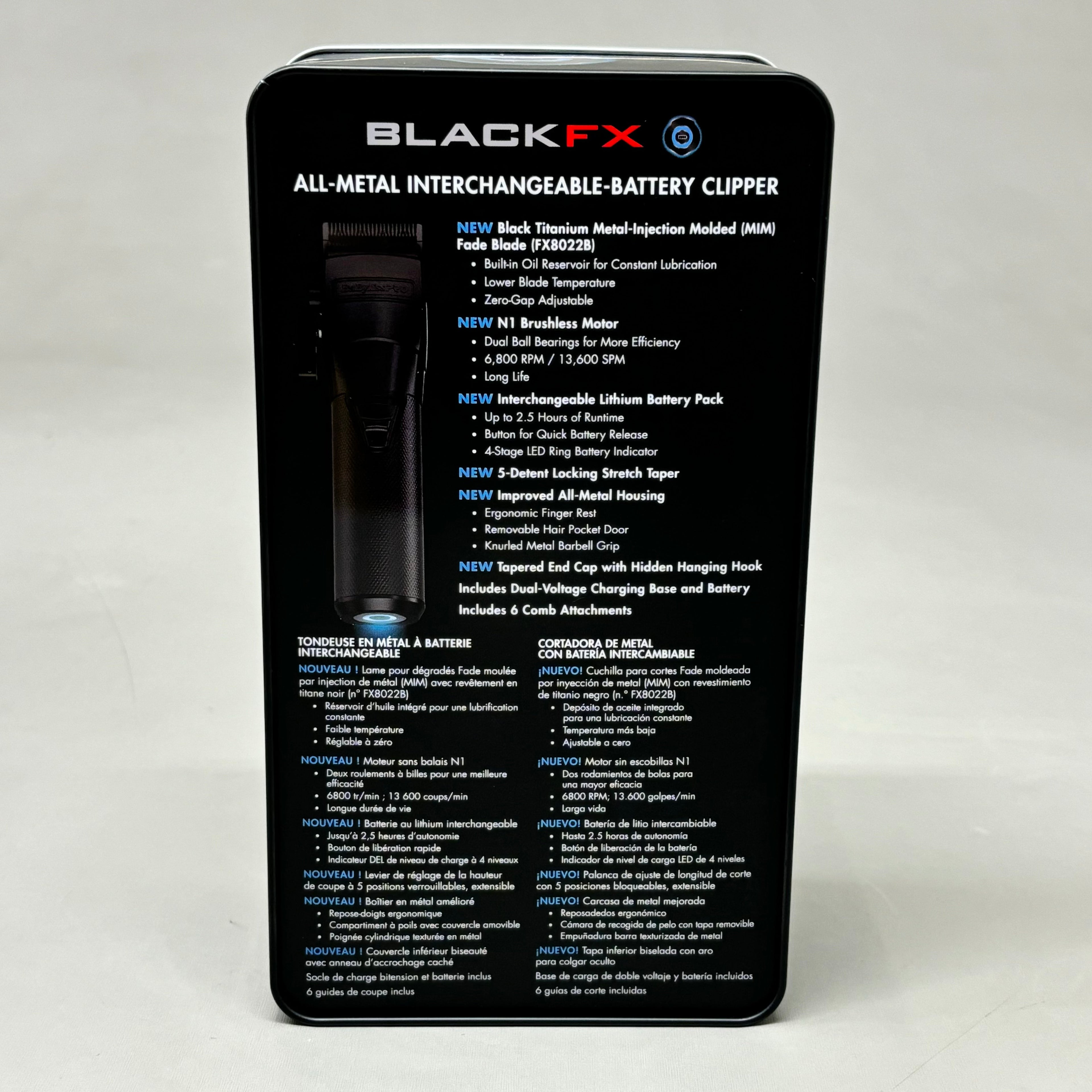BABYLISSPRO FXONE Professional Cordless Hair Clipper for Men - Unlimited Barber and Beauty Supply