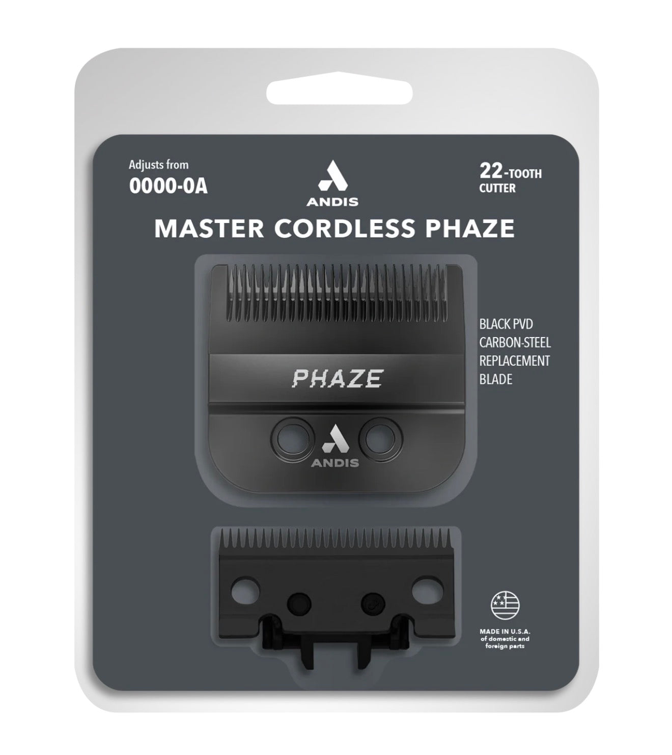 Andis Phaze 22-Tooth Replacement Blade - Unlimited Barber and Beauty Supply
