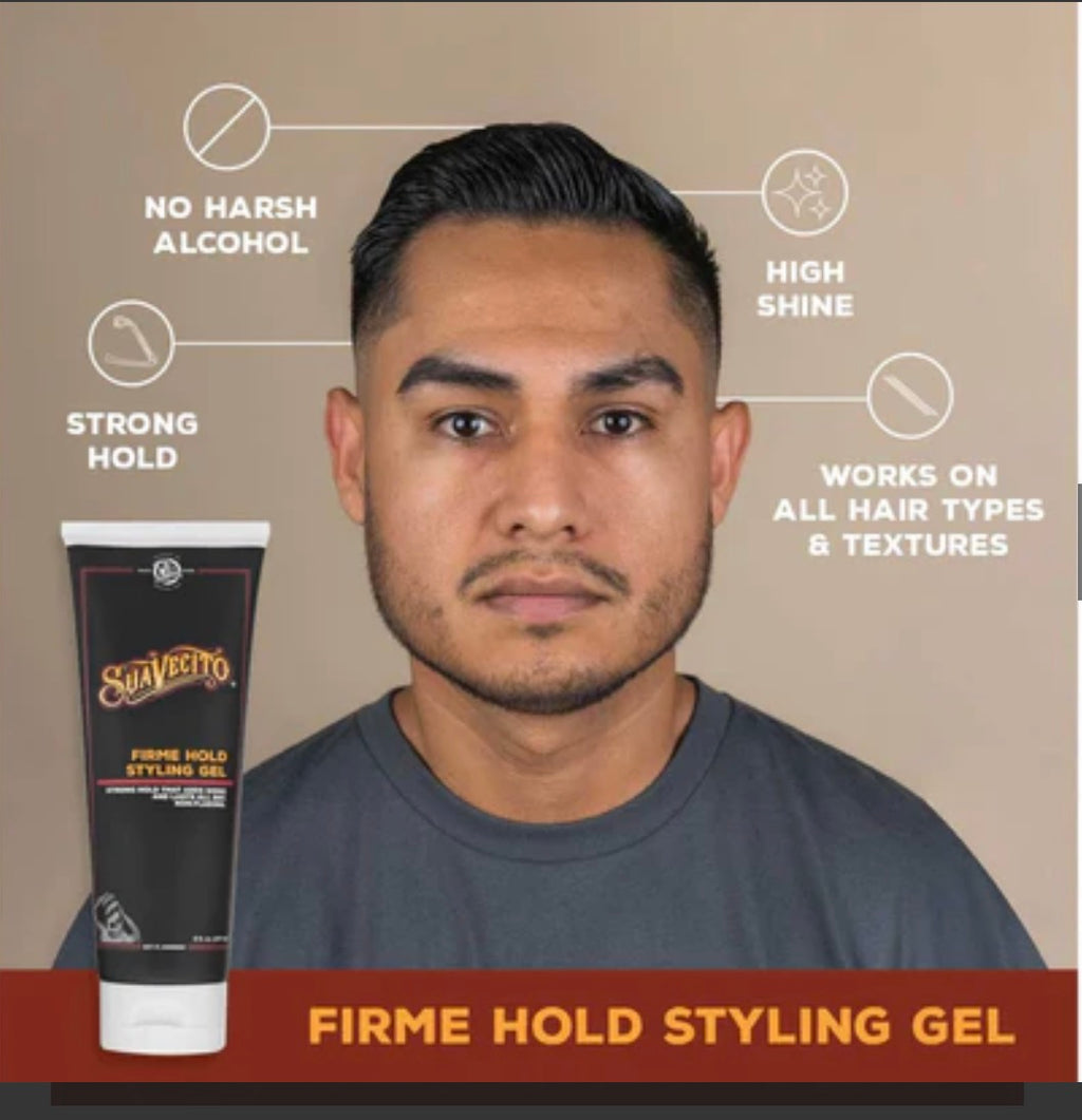 Suavecito Firme Hold Styling Gel 8 oz