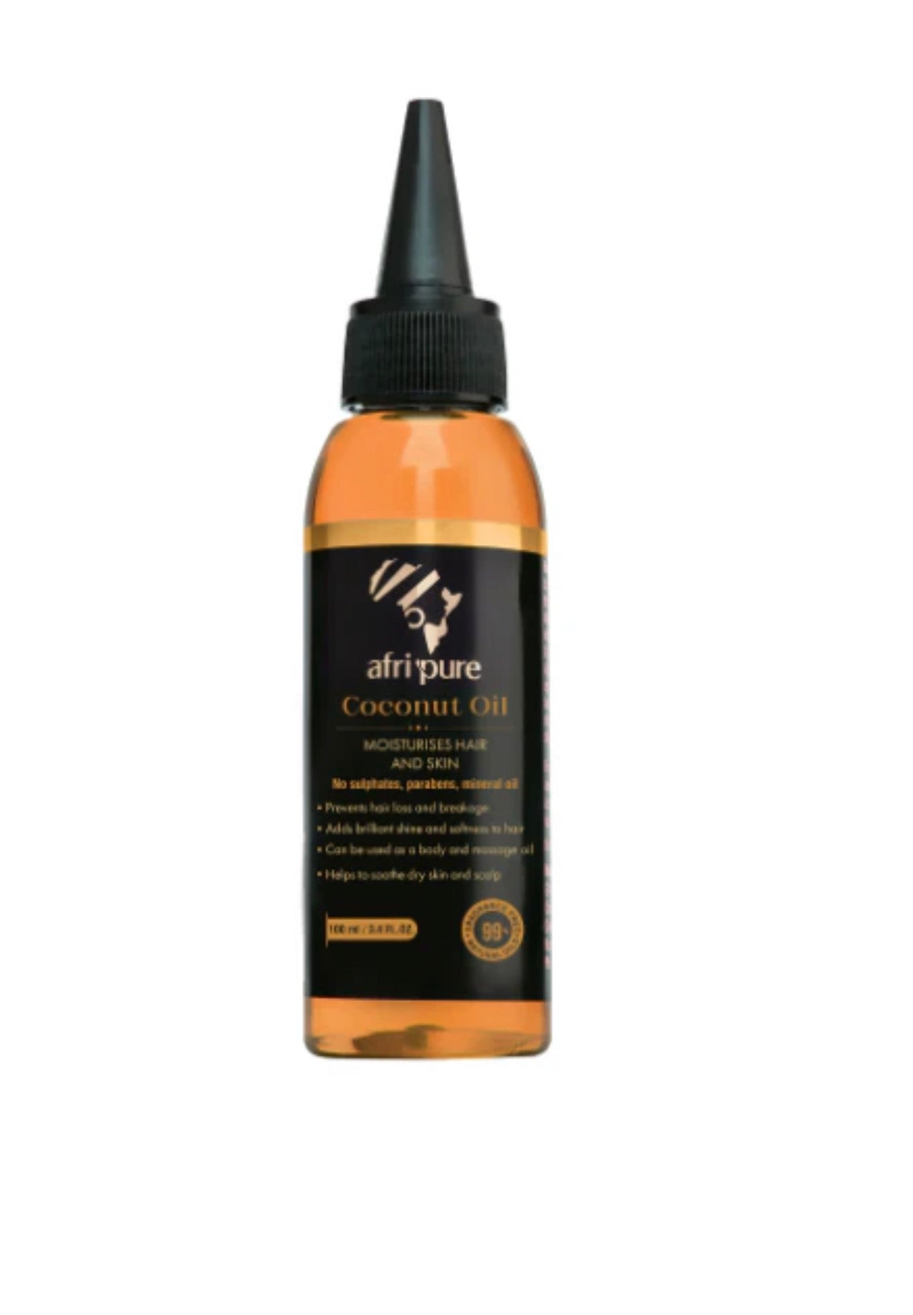Afri Pure Coconut Oil (100ml/3.4oz)