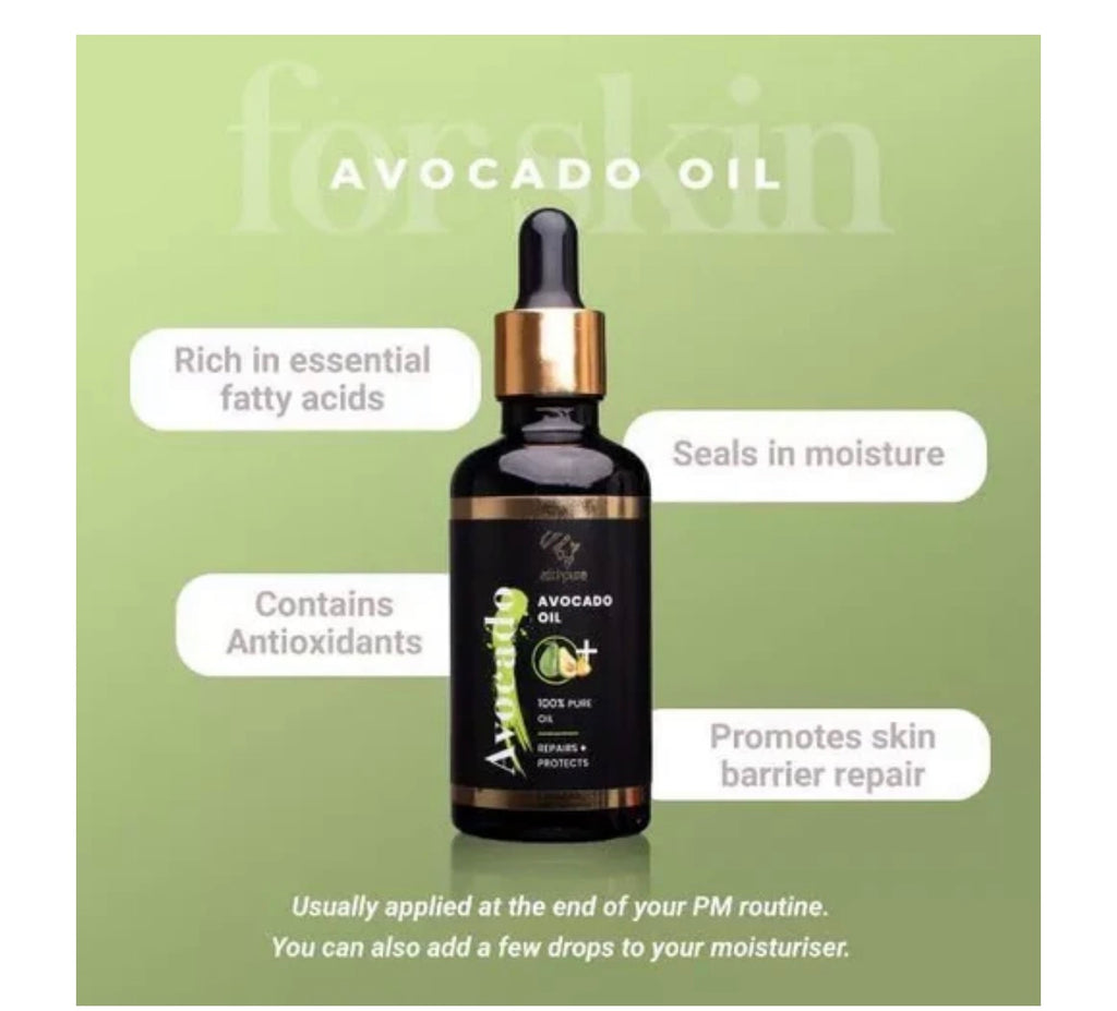 Afri Pure 100% Natural Avocado Oil (50ml/1.7oz)