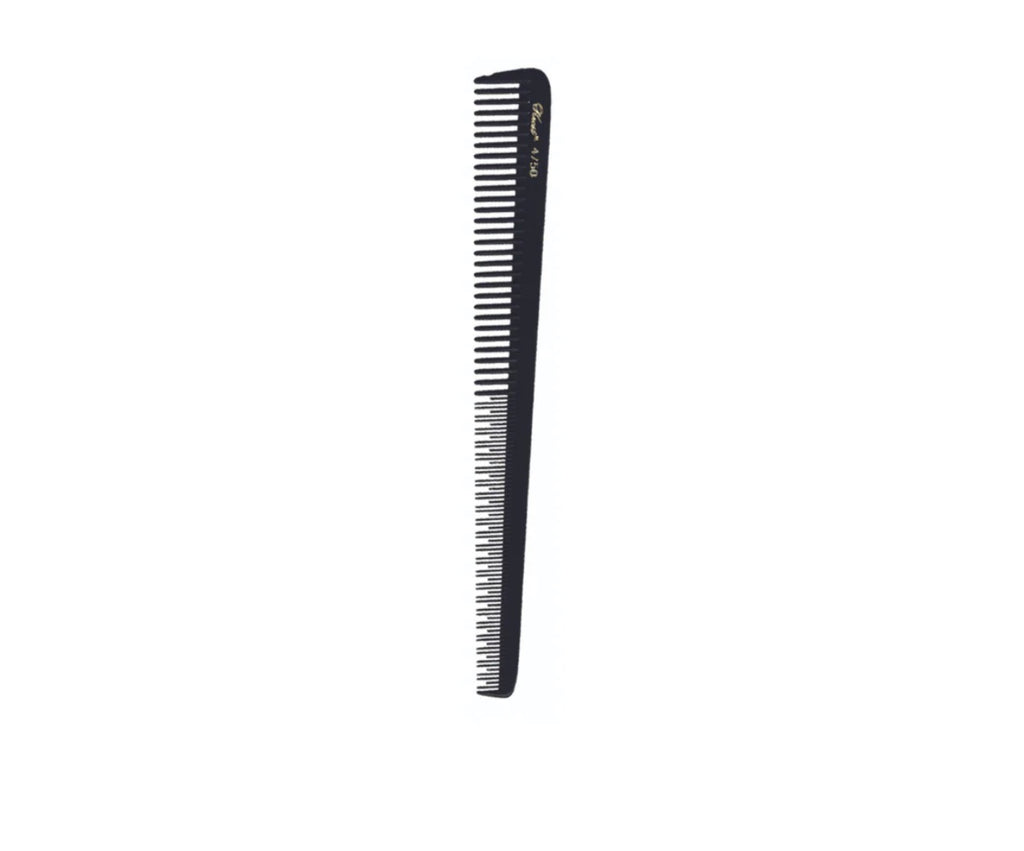 Krest 7 1/2" Tapering Teaser Comb - Black (No. 4750)