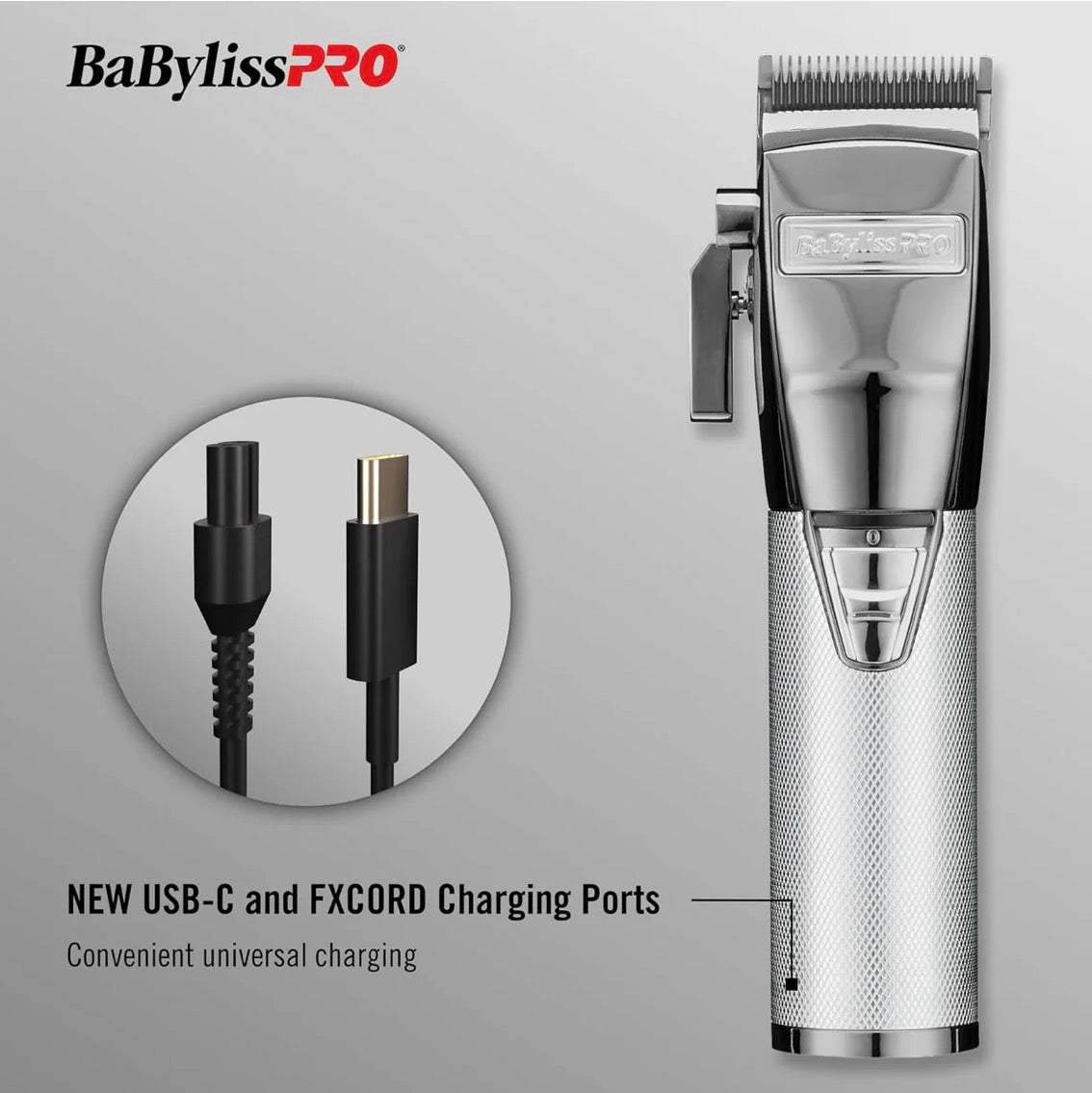BaBylissPRO SilverFX+ Cordless Clipper