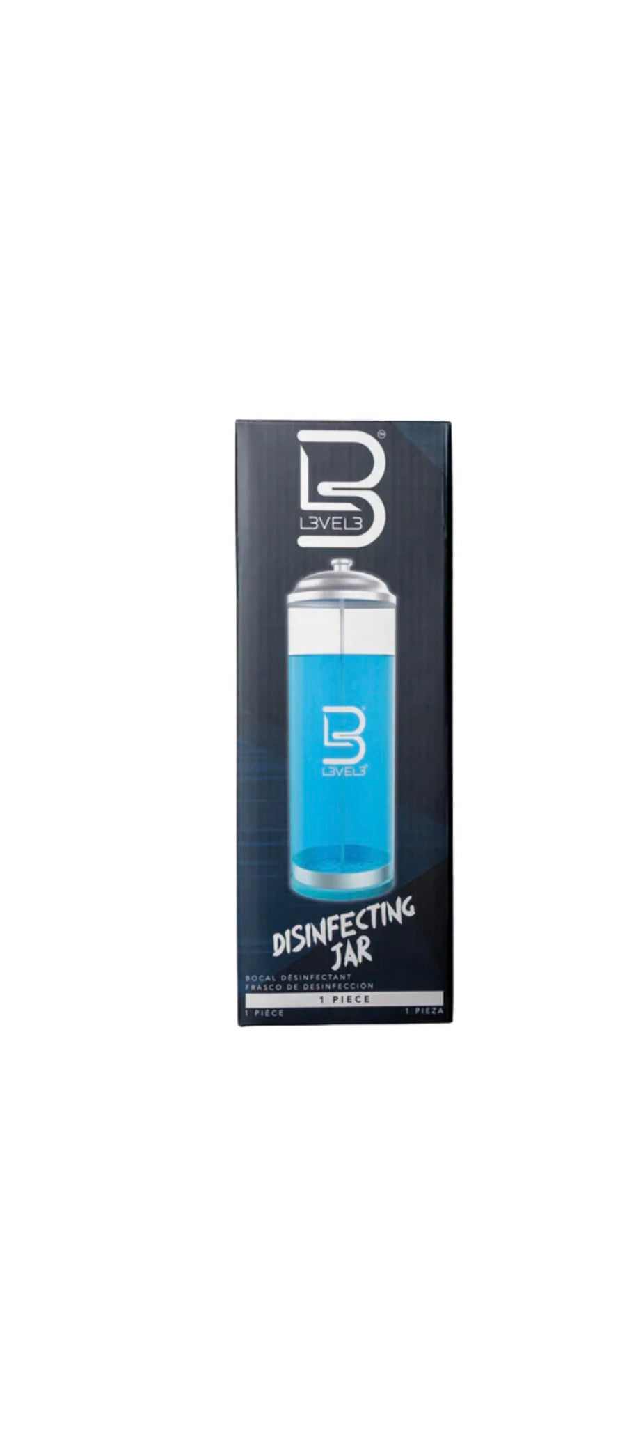 L3VEL3 Acrylic Disinfecting Jar (37oz)