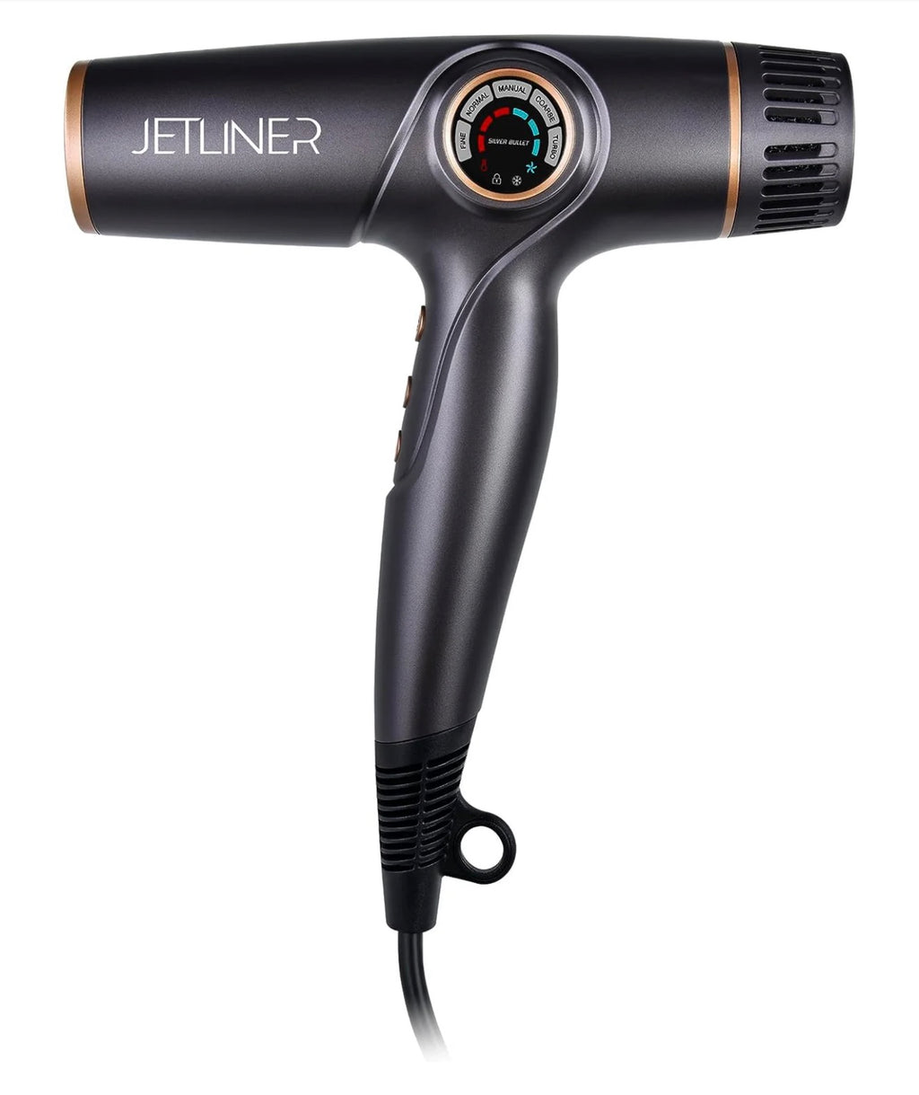 StyleCraft Silver Bullet Jetliner Professional Hair Dryer w/ Digital Motor (SB102B)
