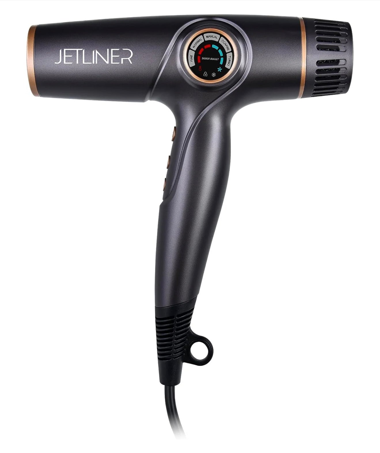 StyleCraft Silver Bullet Jetliner Professional Hair Dryer w/ Digital Motor (SB102B)