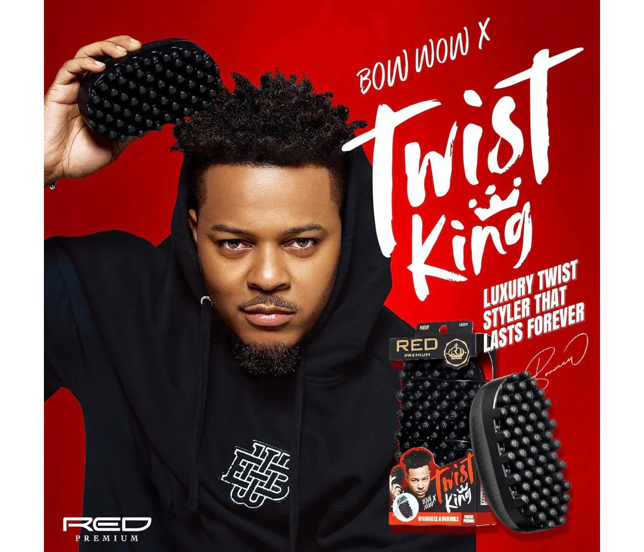 Red Premium Twist King