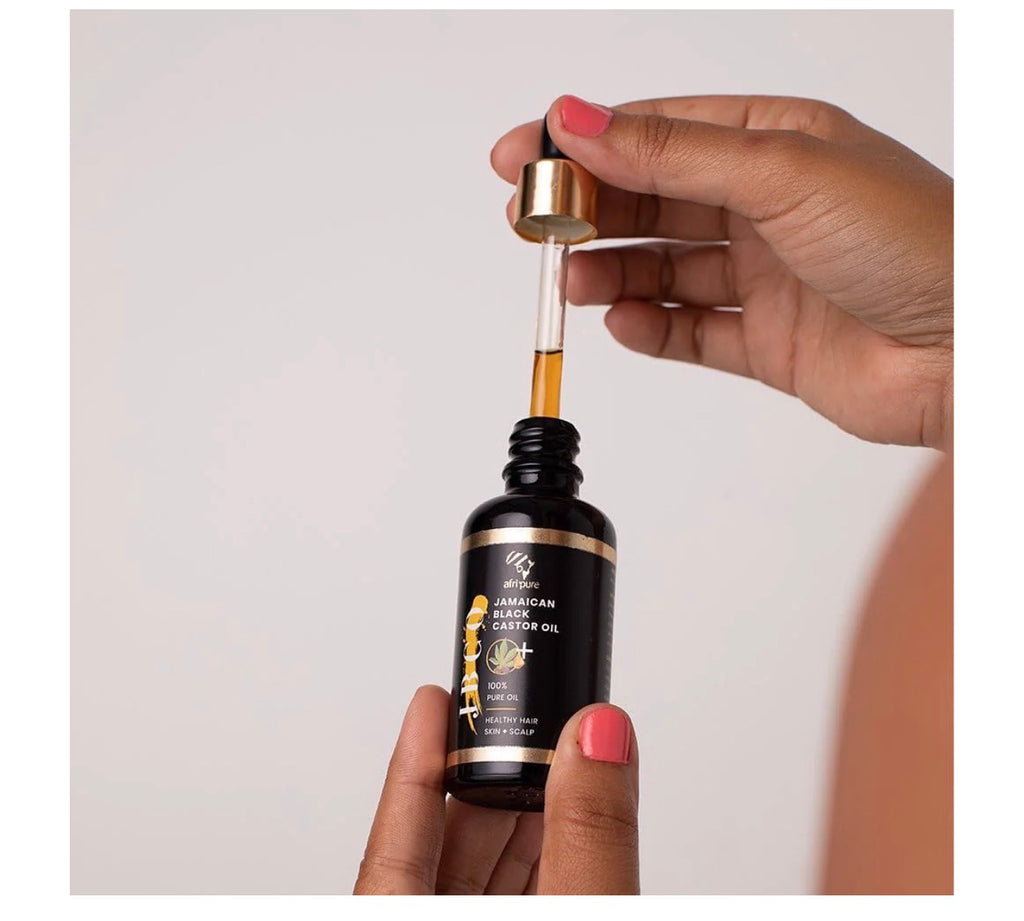 Afri Pure 100% Natural Jamaican Black Castor Oil (50ml/1.7oz)
