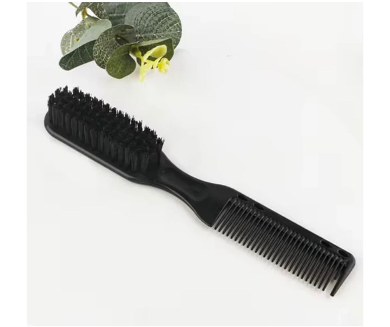 ProStylingTools 2-Sided Barber Fade Clean Comb and Brush Combo