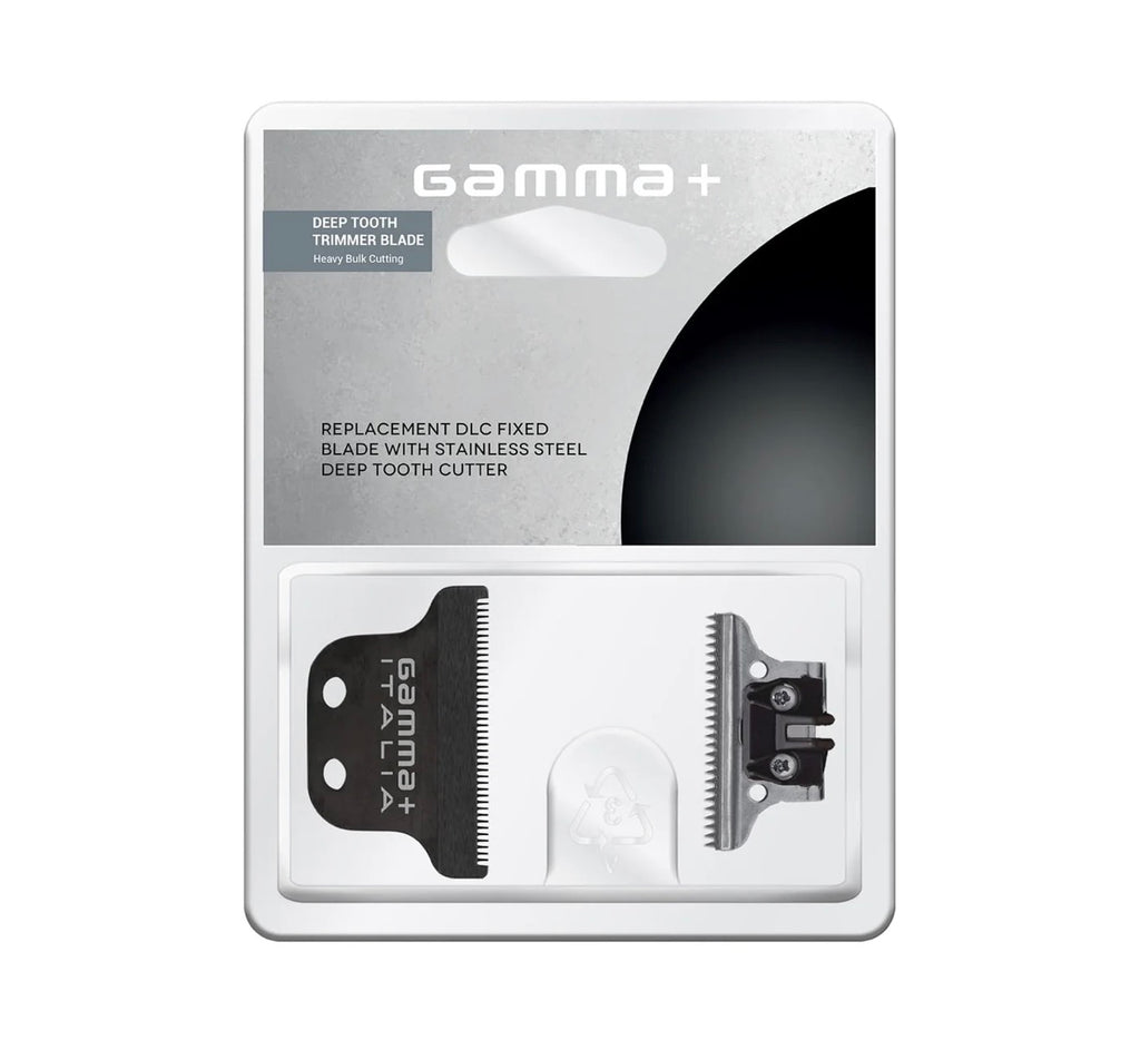 Gamma+ Black DLC Deep-Tooth Trimmer Blade Set