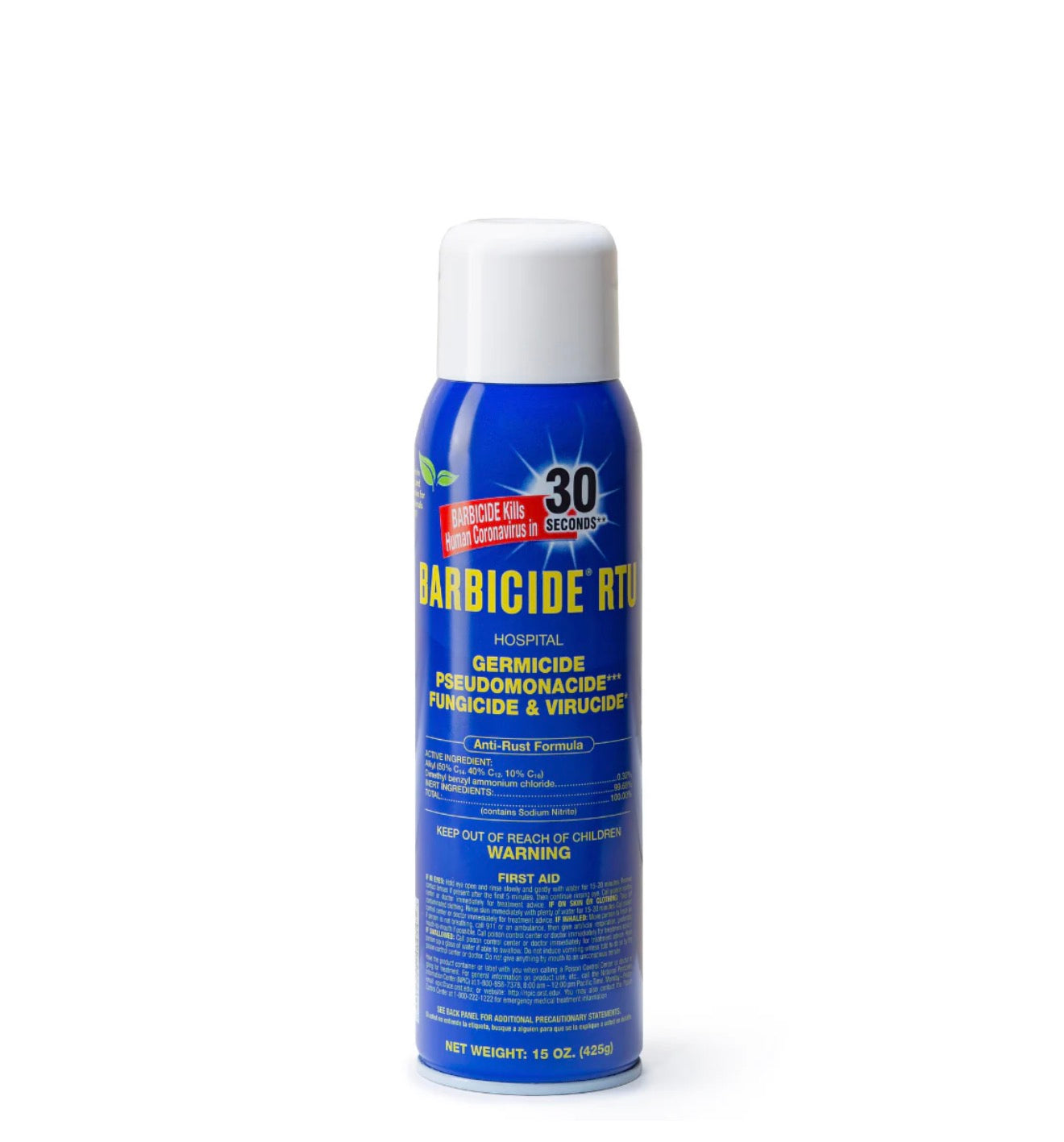 Barbicide RTU Non-Aerosol Disinfectant Spray, 15 oz.