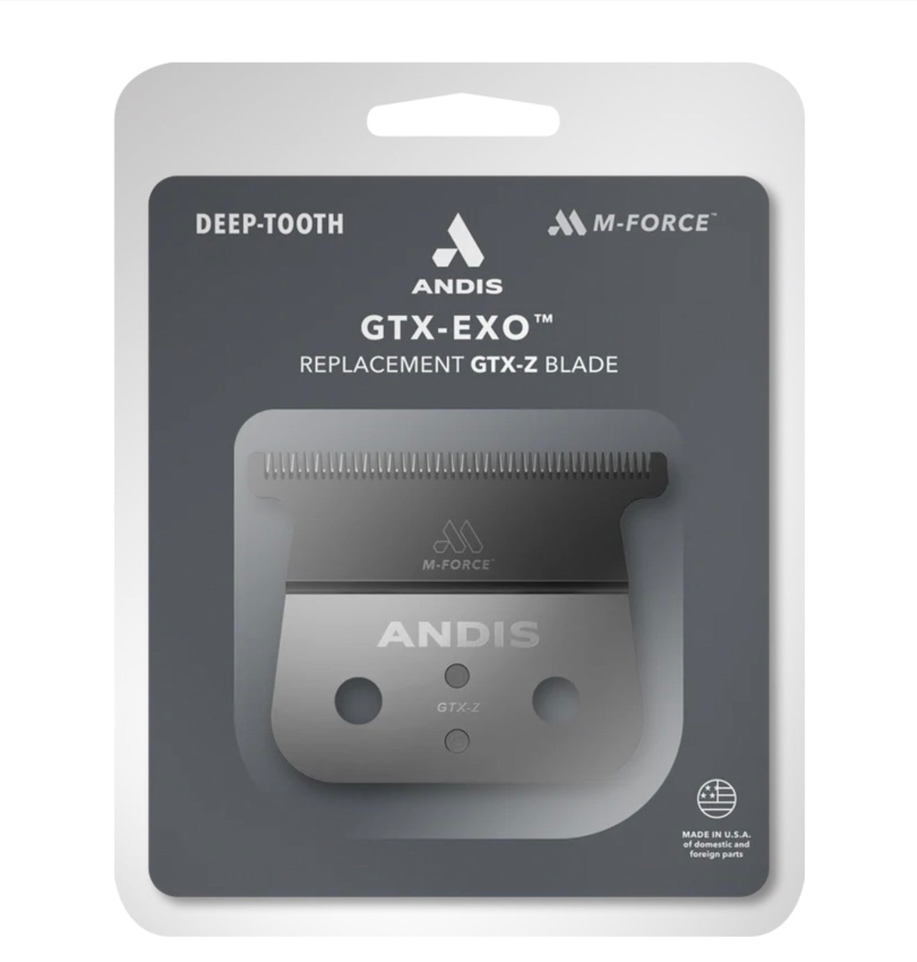 Andis GTX-EXO Deep-Tooth Replacement GTX-Z M-Force Blade - Unlimited Barber and Beauty Supply