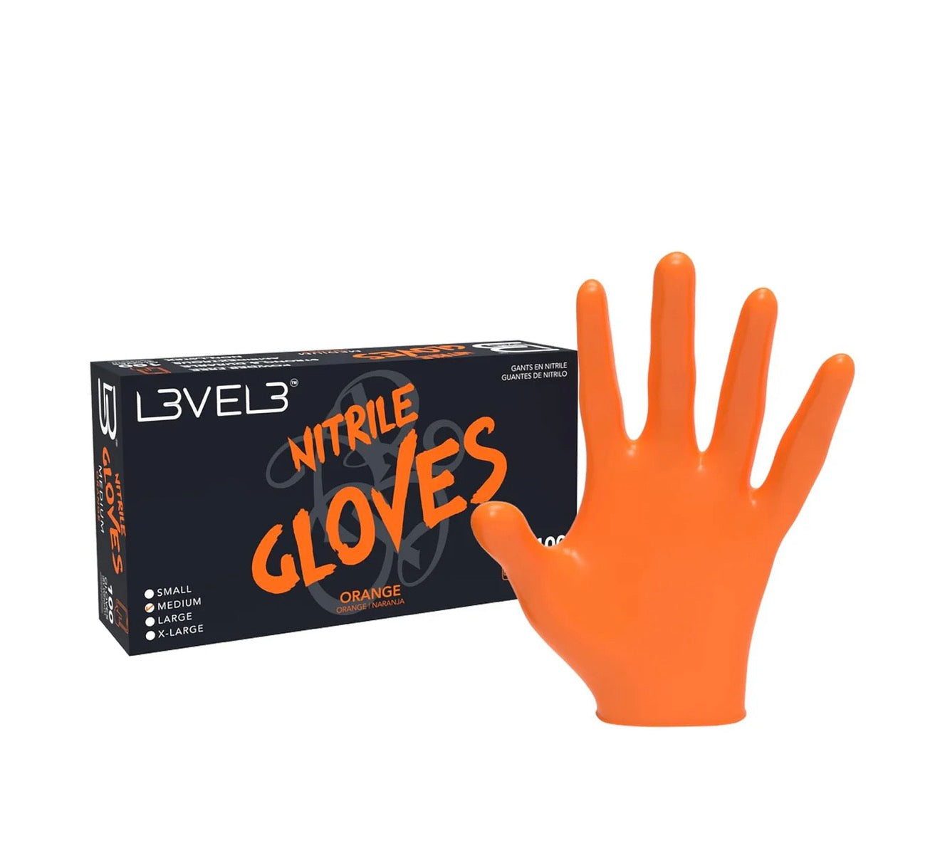L3VEL3 Professional Nitrile Gloves 100pk - Unlimited Barber and Beauty Supply