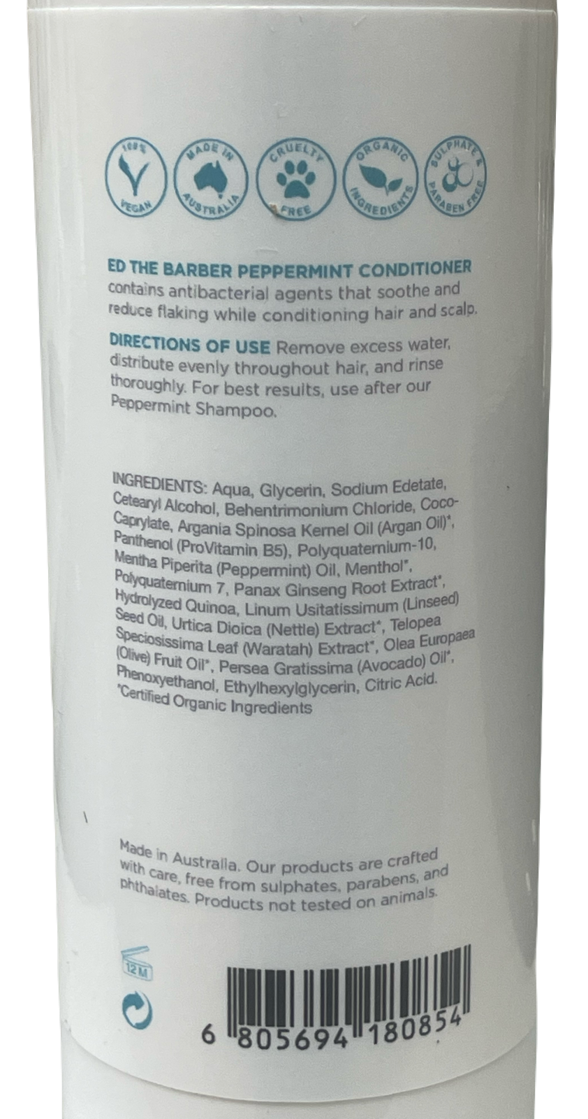 Ed the Barber Classic Peppermint Conditioner