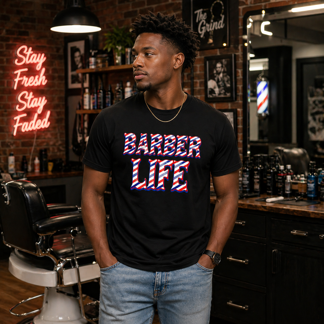 Barber Life Tee